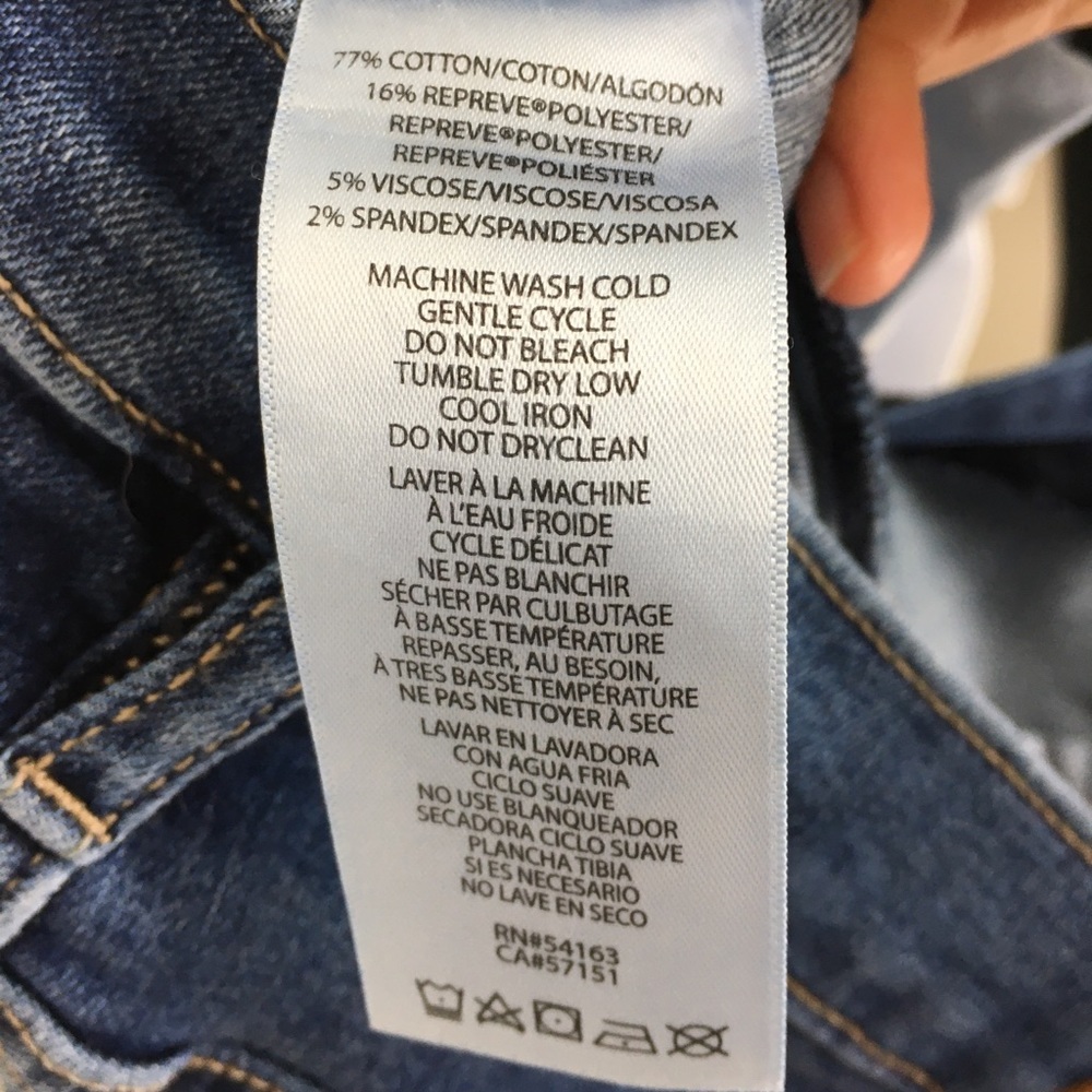 NWT Calvin Klein High Rise Skinny Ankle Jeans - Picture 10 of 11